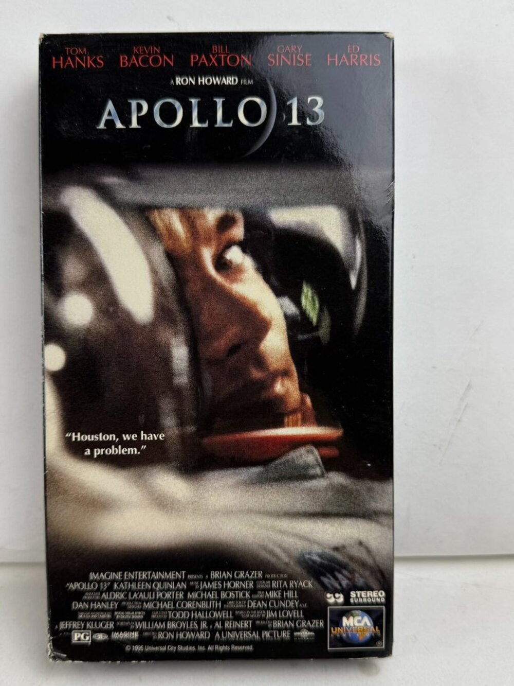 Apollo 13 VHS 1995 MCA Universal Home Video Tom Hanks Space Drama Tested Tape